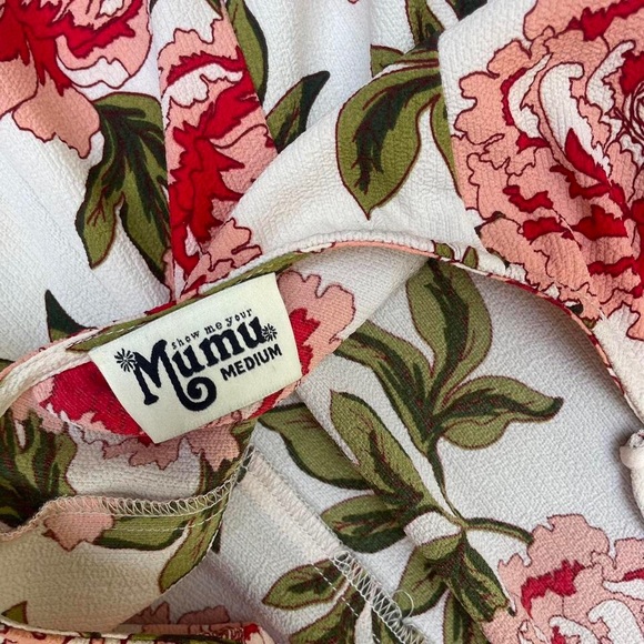 Pink floral romper medium - Picture 4 of 5